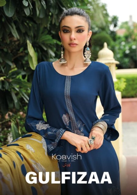 Gulfizaa By Kaavish Viscose Pashmina Dress Materials 